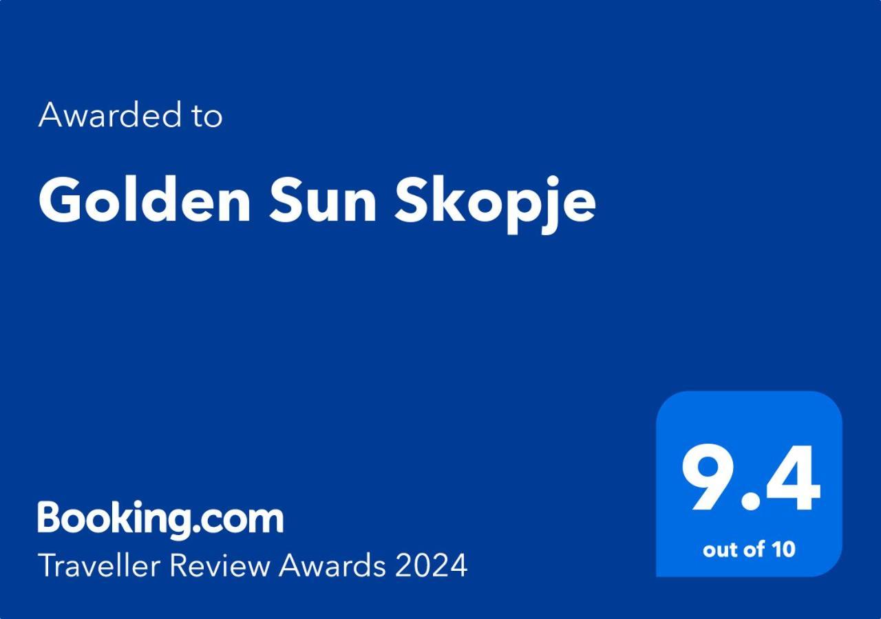 Апартаменты Golden Sun Скопье Экстерьер фото